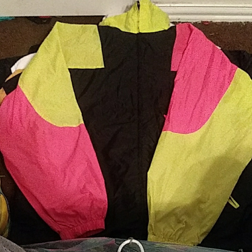 Vintage down hill windbreaker